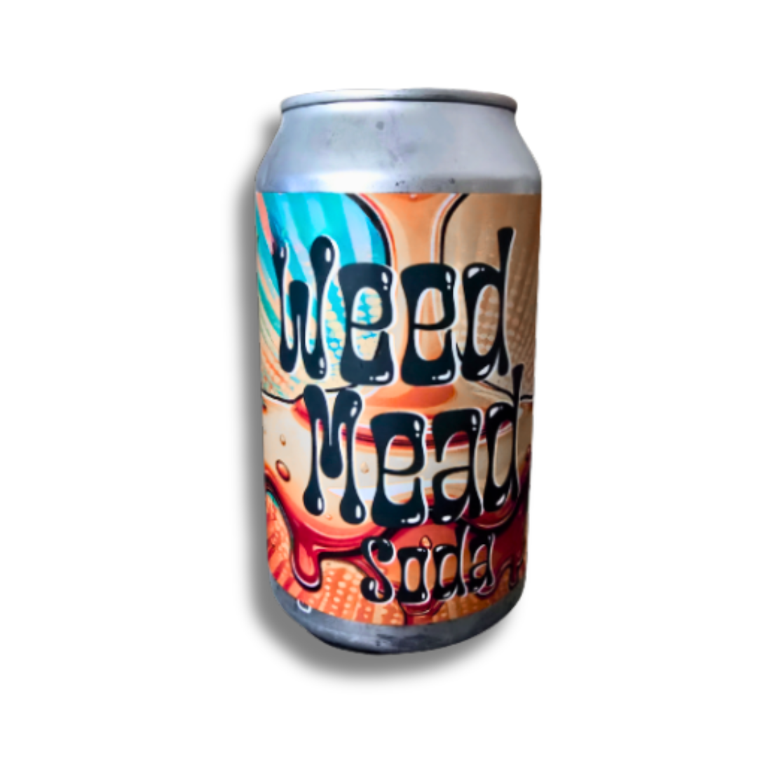 Weed Mead Soda - Delta 9 - 10mg - Raspberry